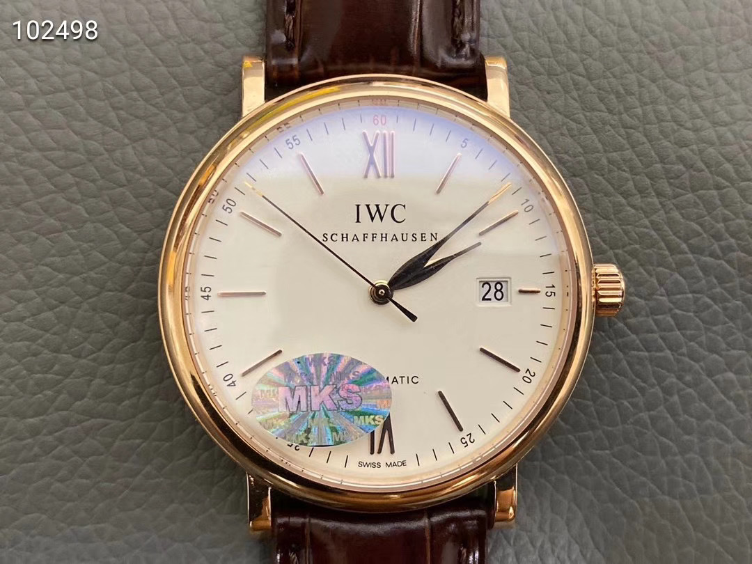 IWC 포르토피노 시계 39.5mm 옐로골드 9015무브 mks팩토리